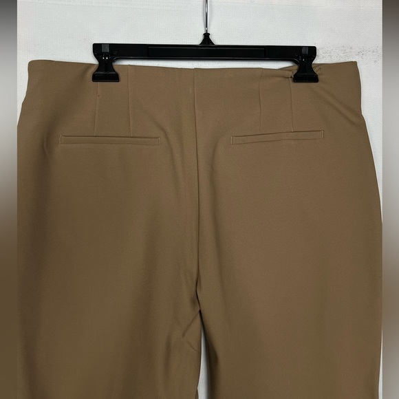 RAchel Zoe Tan Dress Pants high waisted size 14 - Picture 4 of 10